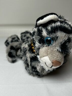 Wild Republic Huggers Snow Leopard Slap Bracelet Plush 8" K&M International